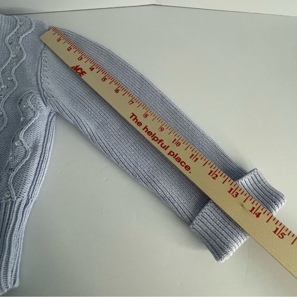 Vintage Gymboree Apre Ski zip up cardigan 2004 Lavender Ribbed Size 4 - Picture 12 of 12